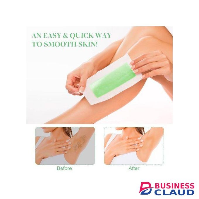 20pcs Double Sided Waxing Hair Removal Strips