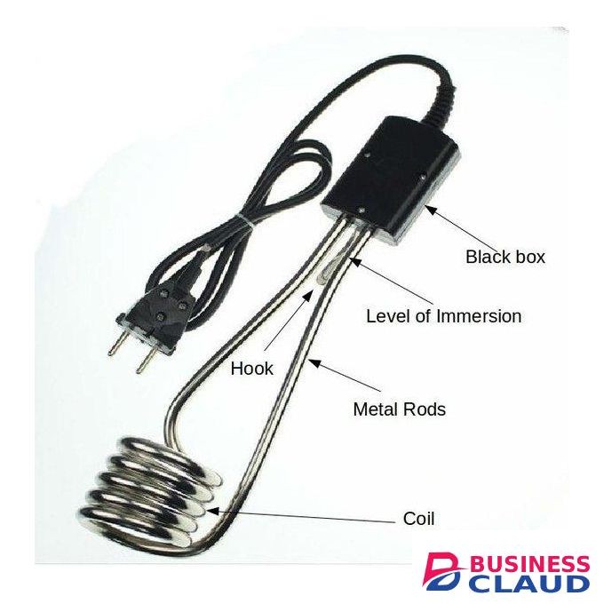 Instant Immersion Heater Portable Energy-Saving Electric Water Heater Traveling Camping Picnic Car Boiled Water Tool for Heating Boiling Coffee Tea Drinking Water 12V