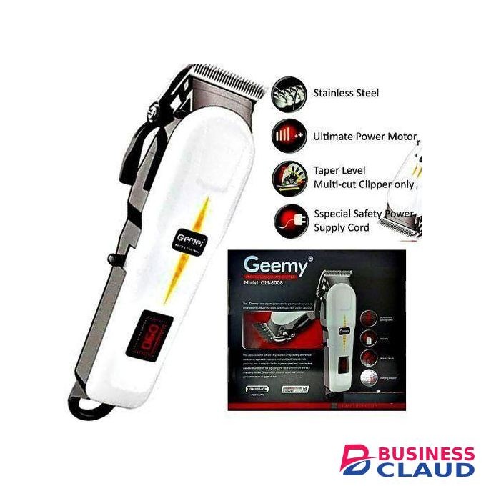 Geemy 3-4HRS Rechargeable Cordless Shaving Machine With Indicator