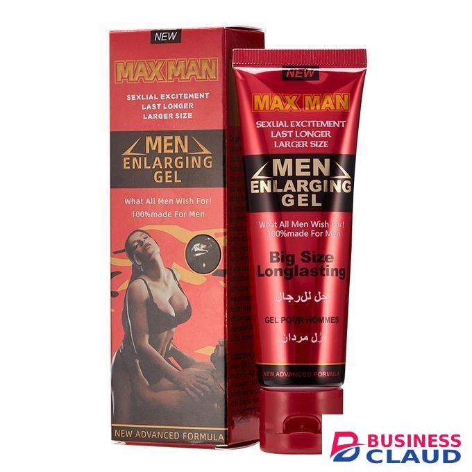 ORIGINAL MAXMAN Red Gel Penis Enlargement And Erectile Dysfunction