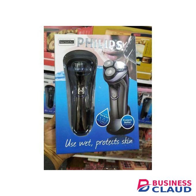 Philips Rechargeable Electric Smoother Shaver – ComfortCut Blades, 3D Floating Heads, Wet & Dry