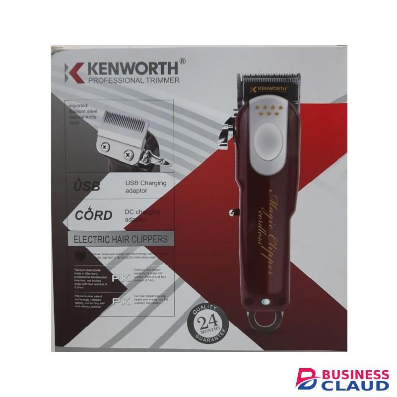 Kenworth Professional Trimmer. Rechargeable/Cordless Magic Hair Clipper.