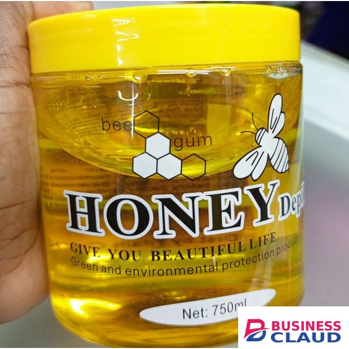 Kristal Fast Hair Removal Honey Wax- 750ml .