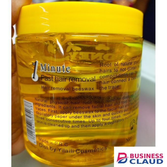 Kristal Fast Hair Removal Honey Wax- 750ml .