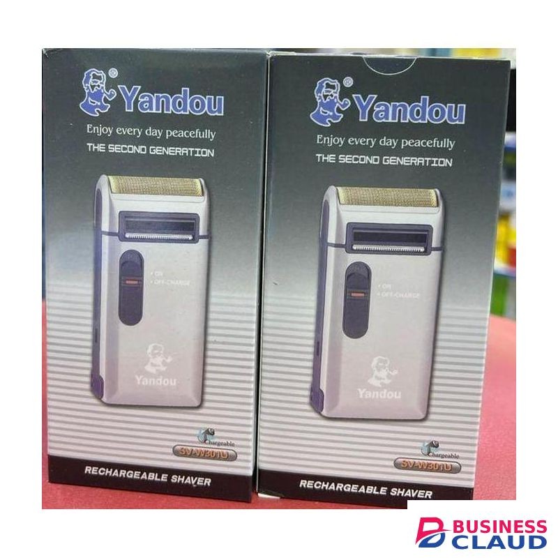 Yandou HIGH QUALITY Elegant Rechargeable Shaver/Smoother For Men & Women - High Precision Blades, Powerful Motor, Cordless USB Charging, Ergonomic Design For Smooth & Comfortable Shaving, Ideal For Home & Commercial Use