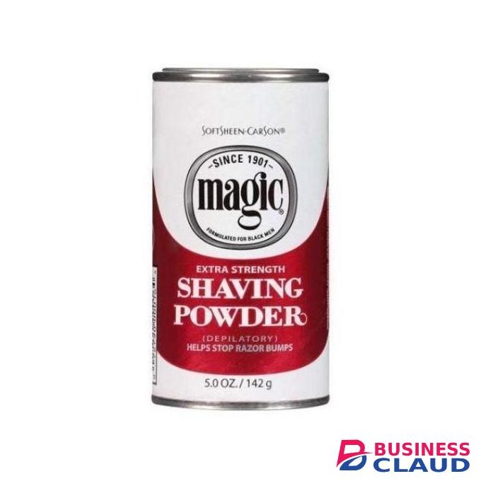 Magic SoftSheen Carson Extra Strength Shaving Powder Can Helps Stop Razor Bumps-142g