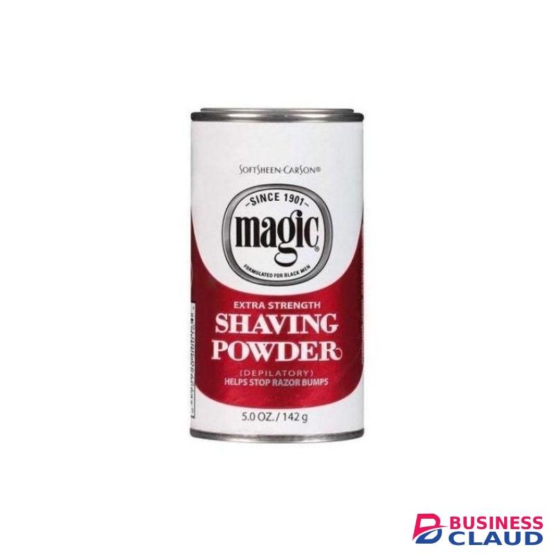 Magic SoftSheen Carson Extra Strength Shaving Powder Can Helps Stop Razor Bumps-142g