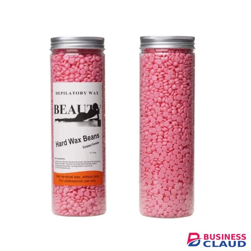 Hard Wax Beans 400g Hair Removal Depilatory Hard Wax Bean Jar