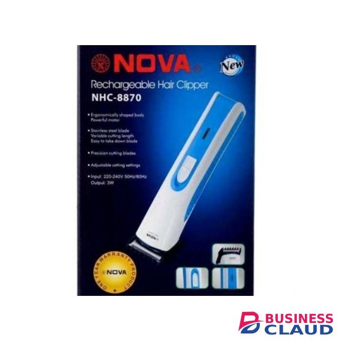 Nova Quality Electrical Rechargeable Hair Shaver&Beard Trimmer-New