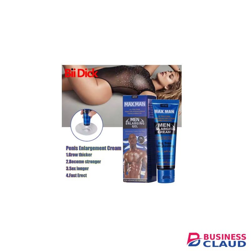Max New Essential Natural Male Penis Enlargement Cream Thicker Growth Erection Men Sex Delay Premature Ejaculation.