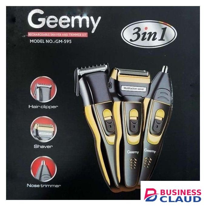 Geemy GeemyRechargeable Hair Shaving Machine, Shaver- 3 In 1
