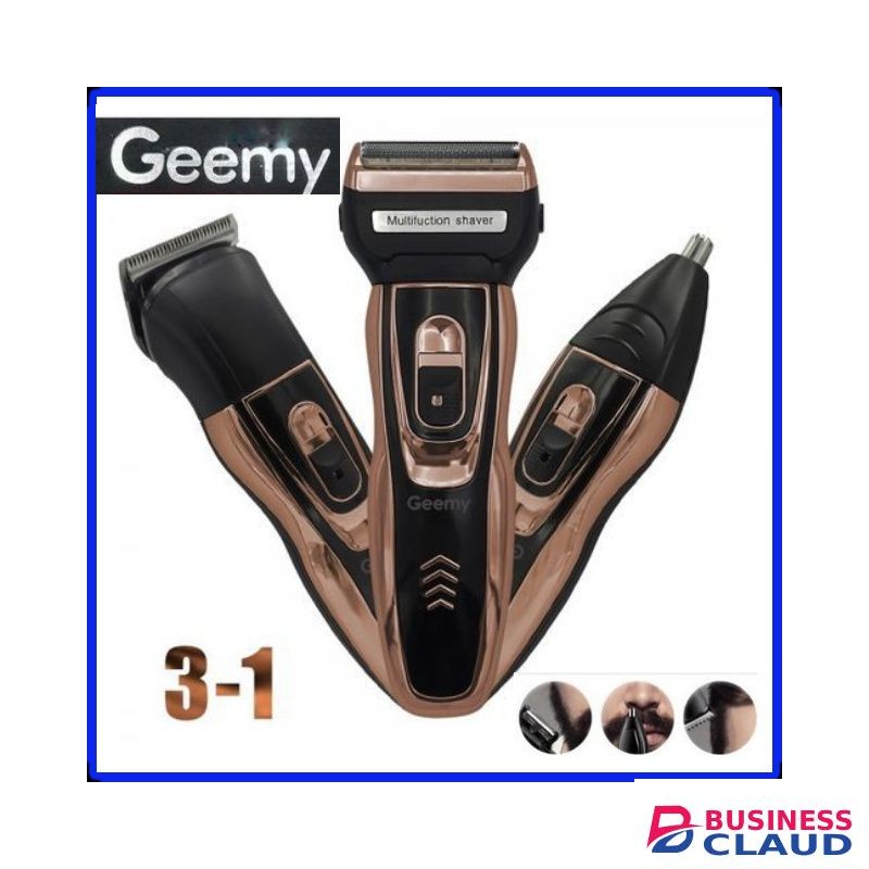Geemy New Pro Rechargeable Shaving Machine,Shaver,3in1