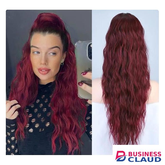 Ponytail Hair Extensions-Red