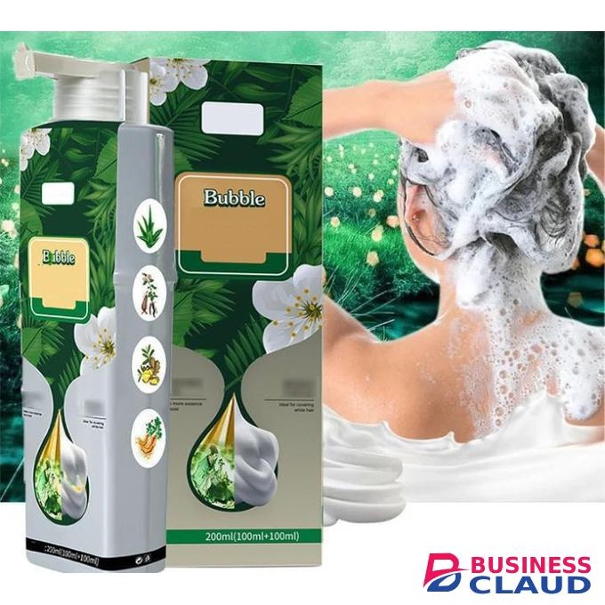 Pure Plant Extract For Grey Hair Color Bubble Dye-Coffee