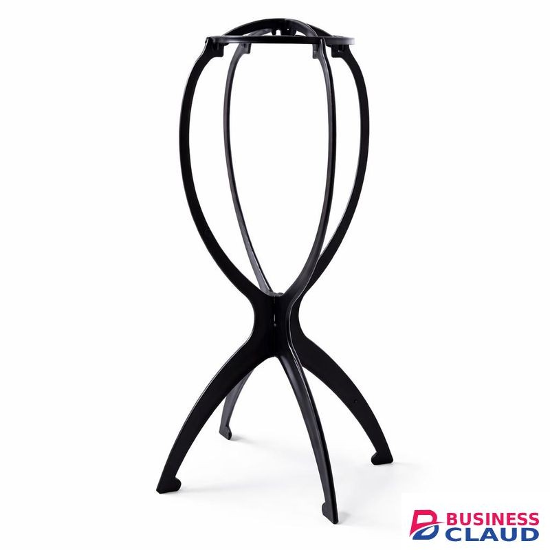 Portable Folding Wig Stand Hair Extension Holder Stable Mannequin Head Display Stand