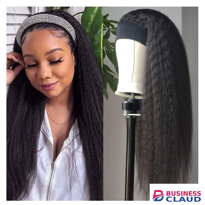 18" Soft Straight Headband Wig +Free Gift Inside!
