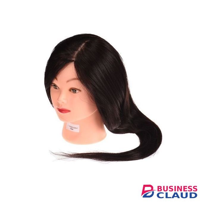 Dummy Head Doll With Hair, Hairdressing Training Doll Model