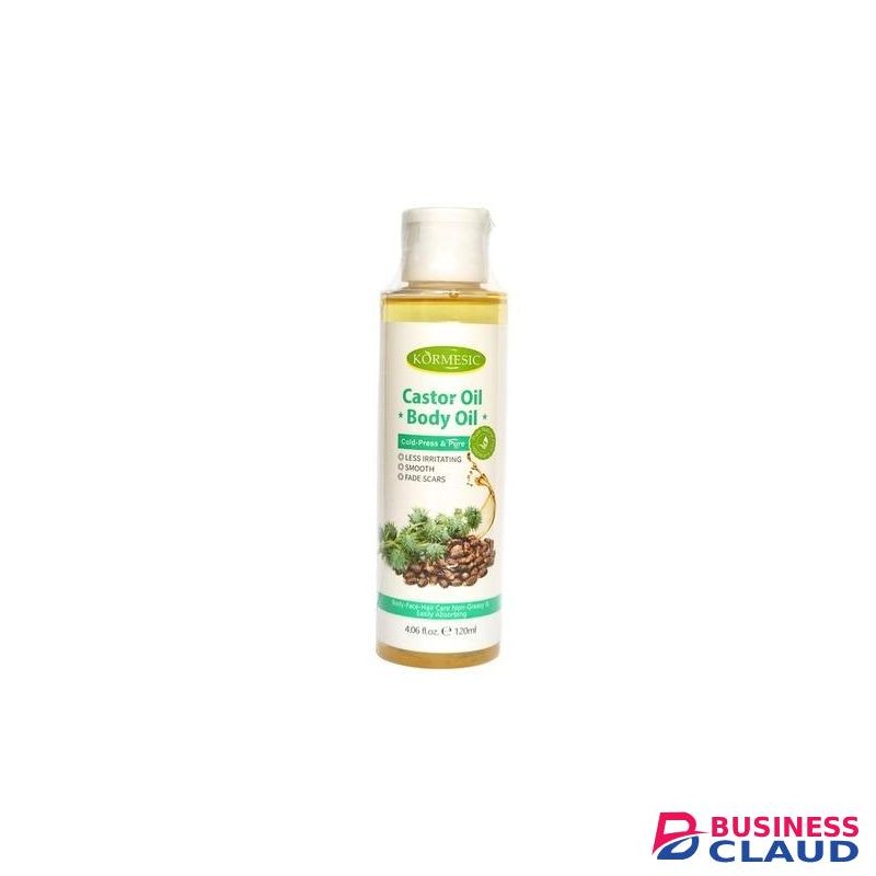 Castor Oil For Body,Face And Hair Pure Castor Oil Cold Pressed Easily Absorbing Castor Oil 120ML