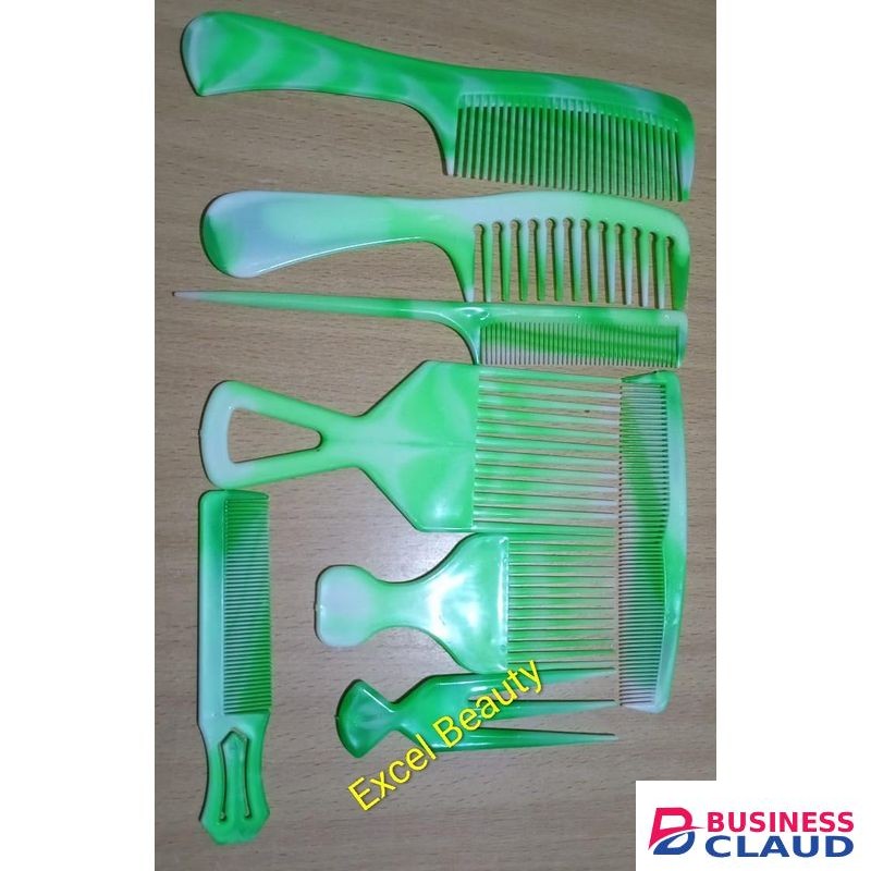 8Pcs Hair Combs Set for Women, Comb Set for Hair Styling and Detangling - Wide, Fine, Parting Rat Tail, Hairdressing, Double-Wide Combs for Wet Wavy Curly Thick Hair, Women and Men