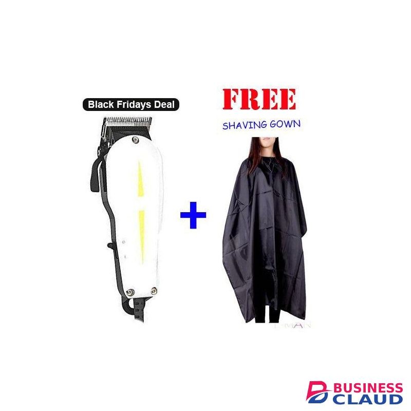 Geemy Hair Cut Balding/Shaving Kinyozi Machine + FREE Shaving Gown