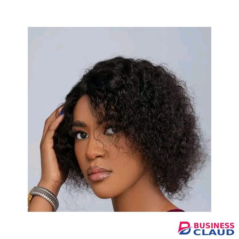 Water Curl Human Hair Wig