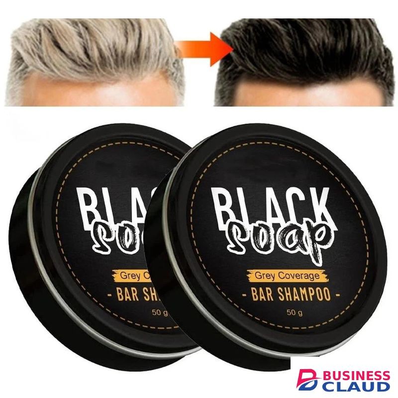 Hair Darkening Gray Hair Reverse, Soap for Gray Hair & Beard Darkening, Effective Repair Gray White,Hair Darkening Shampoo Soap Gray Hair Coverage, Natural Darkening