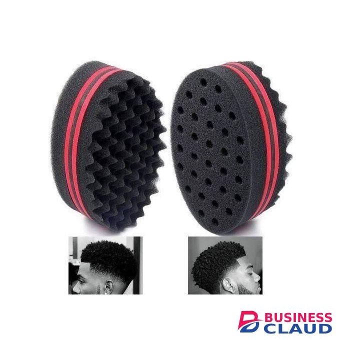 AIR TREE Magic Barber Sponge Brush Twist Hair For Wave,Dreadlock,Coils,Afro Curl