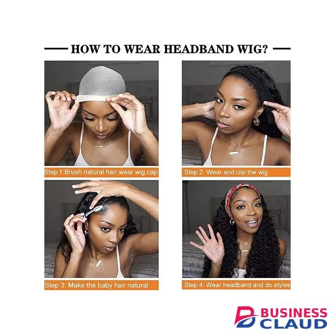 Yaki Natural Premium Synthetic Headband Wig +Free Wig Cap