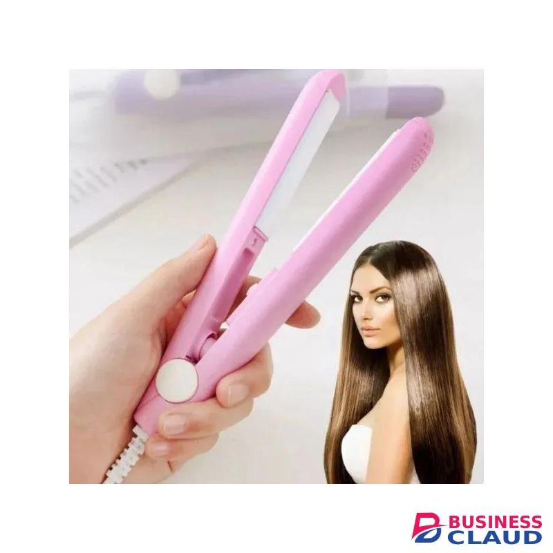 New Hair Straightener Mini Flat Iron Hair Curler Portable Hair Straightener Hair Curler Flat Iron Styling Tools