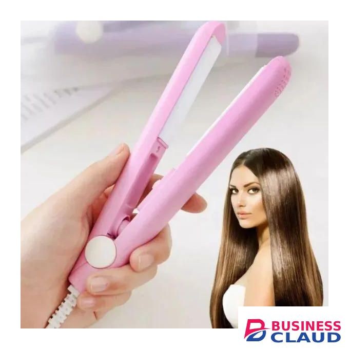 New Hair Straightener Mini Flat Iron Hair Curler Portable Hair Straightener Hair Curler Flat Iron Styling Tools