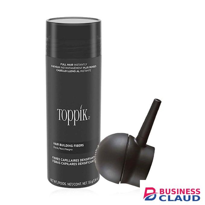 Toppik Fibres Full Kit- (27.5g Black + Holdspray + Applicator Pump + Hairline Comb) USA