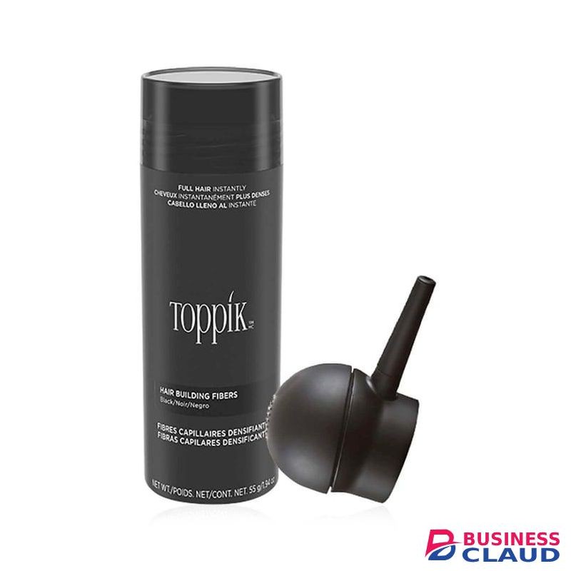 Toppik Fibres Full Kit- (27.5g Black + Holdspray + Applicator Pump + Hairline Comb) USA