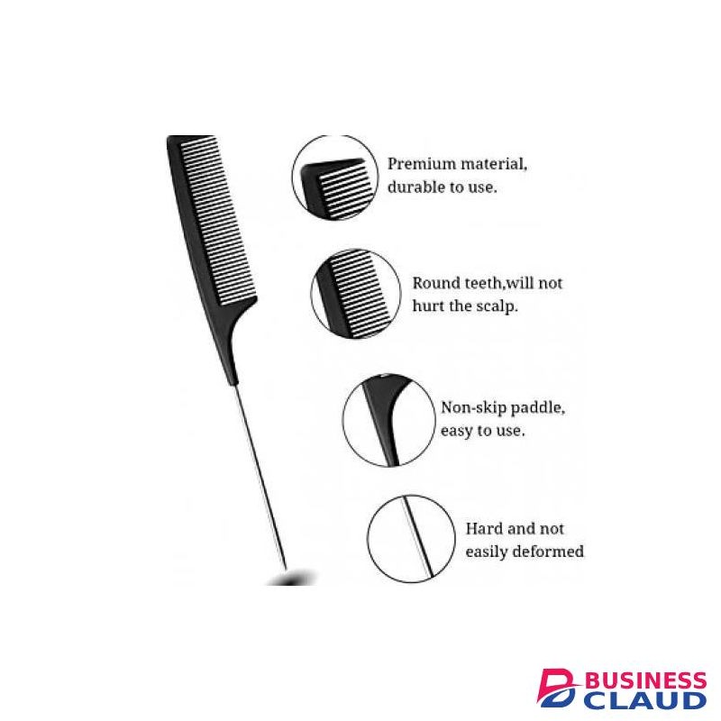 3pcs Rat Tail Comb Professional Styling Fine Comb