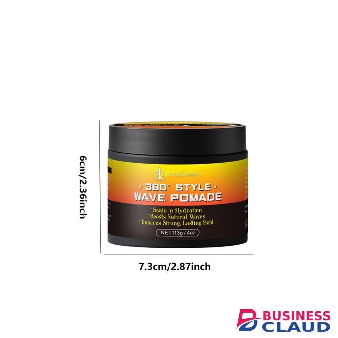 LurnaoQueen Style Wave Pomade For Men Hair Pomade Hair Styling Cream For Layered Waves For All Stages Of Waves