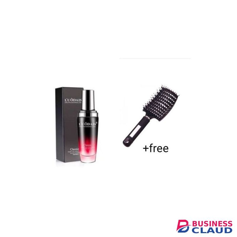 Luodais Serum For Human Hair, Wig & Weave + Free Wig Detangling Brush