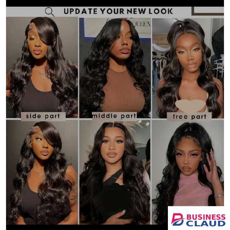 Fbk Glueless Women Wigs Human Hair Body Wave Wig Black Long Curly Ladies Hair For Women