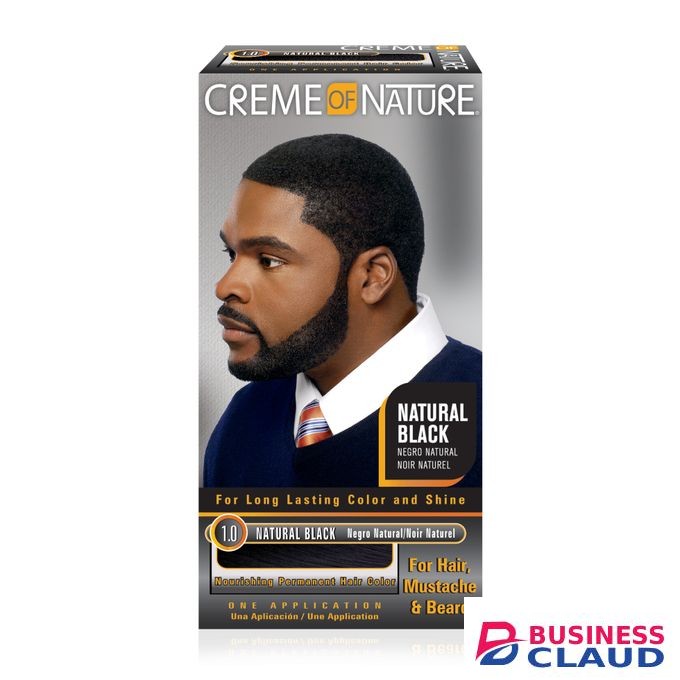 Creme Of Nature Nourishing Permanent Gel Hair Color 1.0 Natural Black