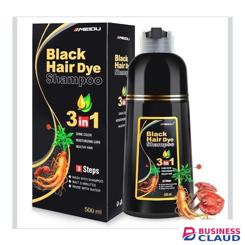 Meidu Black hair dye shampoo