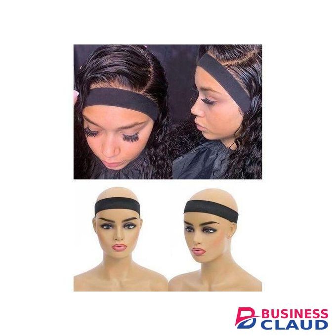 Royal Elastics Edges Lace Melting Bands Wig Bands For Keeping Wigs In Place,black