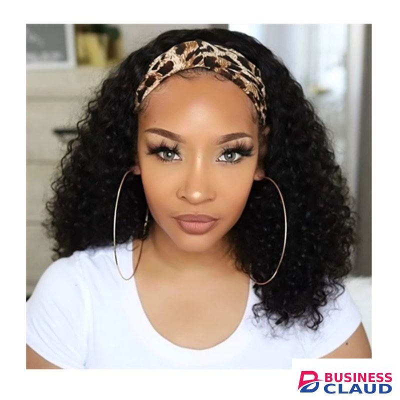 Waterwave Semi Human Headband Wig +Free Gift Inside!