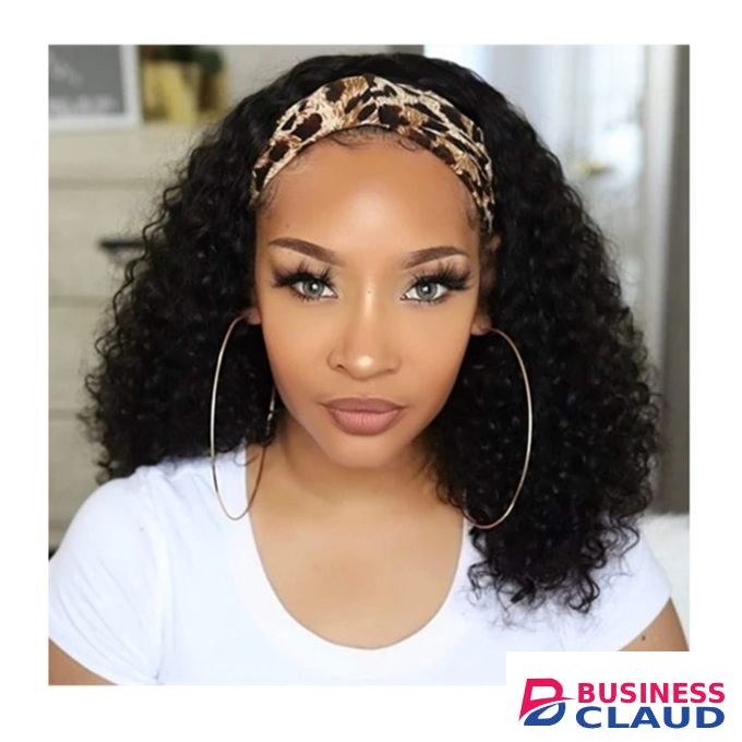Waterwave Semi Human Headband Wig +Free Gift Inside!