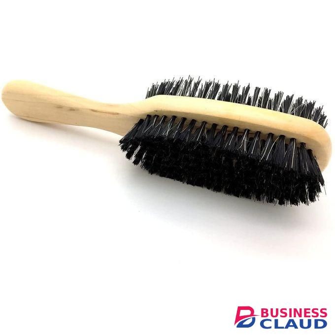 Double Side Soft & Hard Bristle wave Brush
