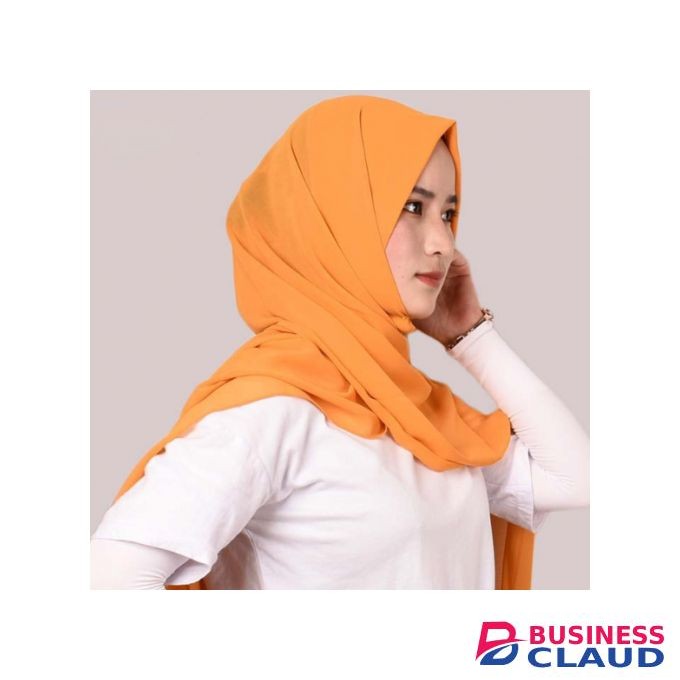 Chiffon Hijab Scarf - 70cm X 180cm