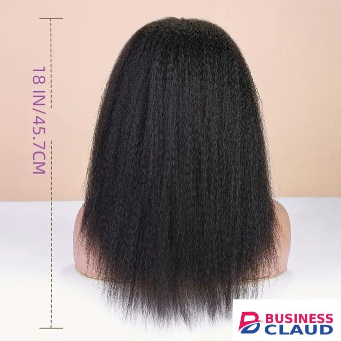 Natural Yaki Soft Straight Women Headband Wig + Free gift Inside!!!