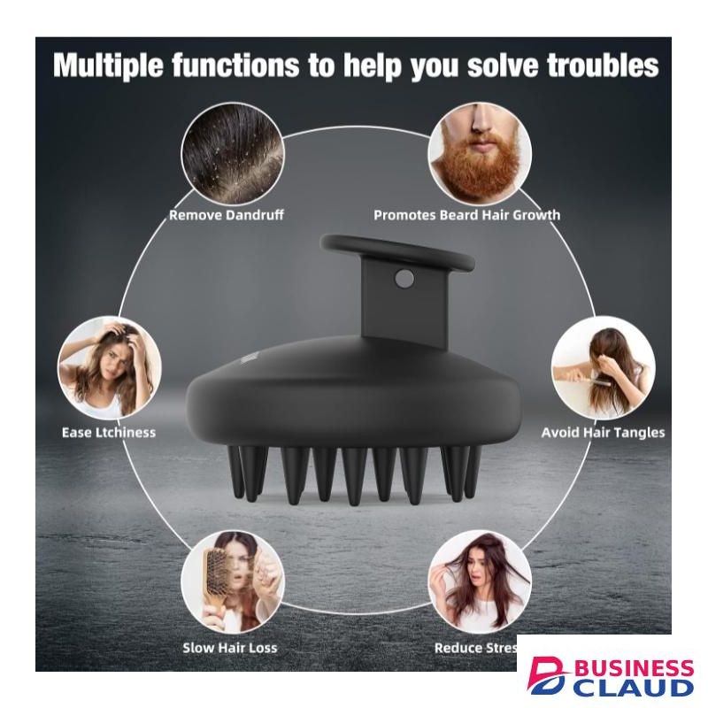 Silicone Hair Scalp Massager ,Shampoo ,Hair Detangler,washing Hair Scrubber Brush