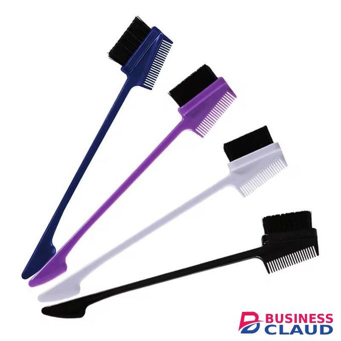 Comb DOUBLE SIDED SMOOTH EDGE CONTROL MINI BRUSH