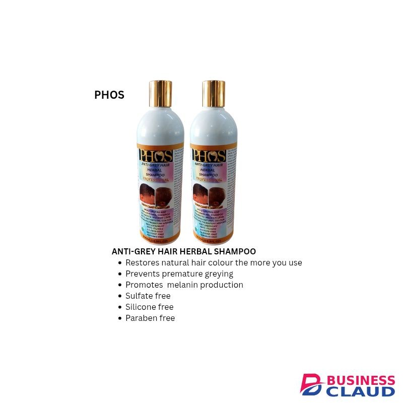 PHOS ANTI-GREY HAIR HERBAL SHAMPOO