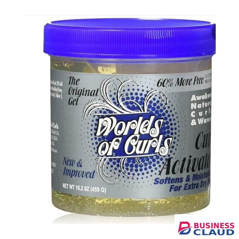 World of Curls Curl Activator Original Gel For soften &moisturizes for Extra dry Hair