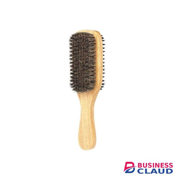 Double Sided Soft And Hard Bristle Wave Brush