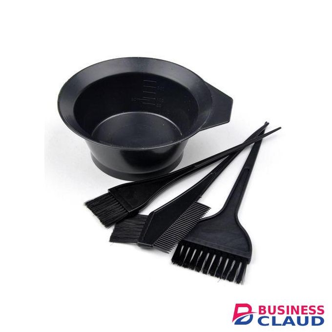 Amaizing 4pcs Salon Hair Dye Set Kit Hair Color Brush Comb Mixing Bowl